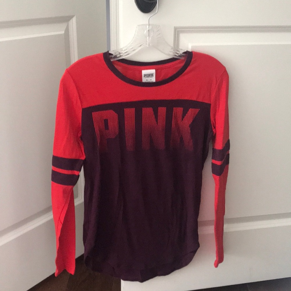Selling a long sleeve PINK shirt!